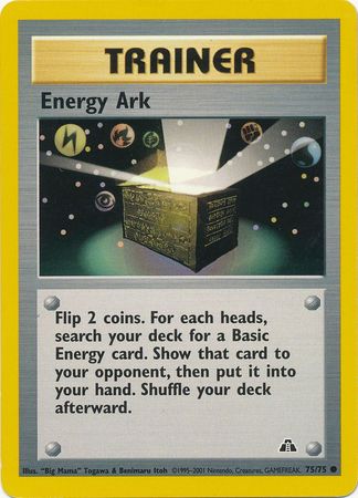 Energy Ark (75/75) [Neo Discovery Unlimited] | North Game Den