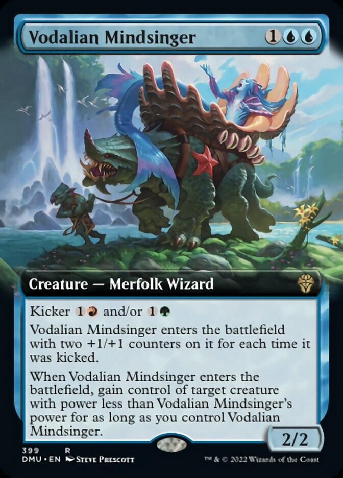 Vodalian Mindsinger (Extended Art) [Dominaria United] | North Game Den