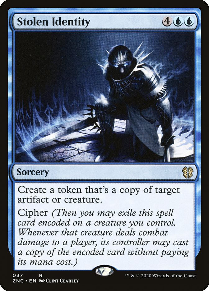 Stolen Identity [Zendikar Rising Commander] | North Game Den