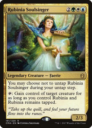 Rubinia Soulsinger [Commander Anthology] | North Game Den