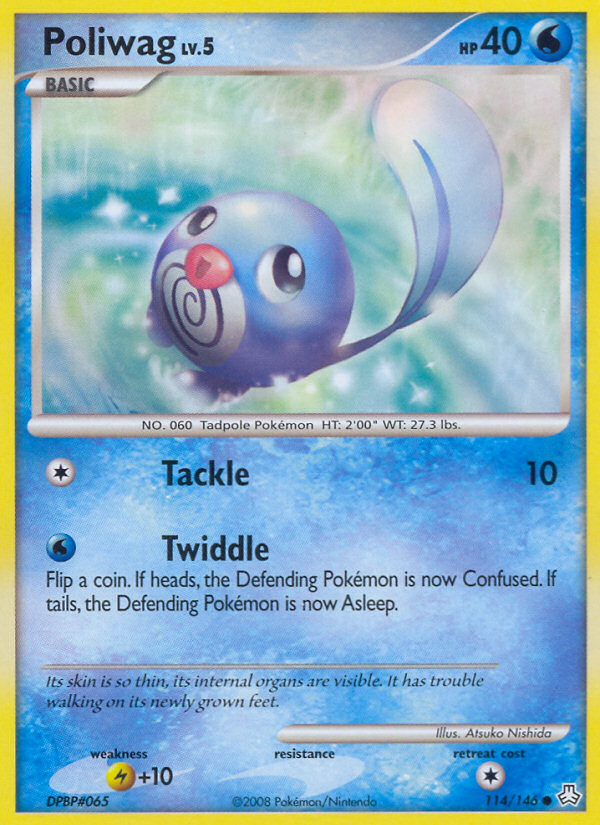 Poliwag (114/146) [Diamond & Pearl: Legends Awakened] | North Game Den