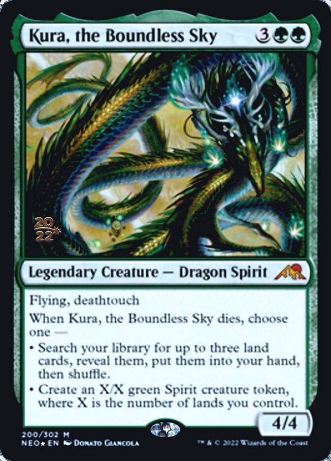 Kura, the Boundless Sky [Kamigawa: Neon Dynasty Prerelease Promos] | North Game Den