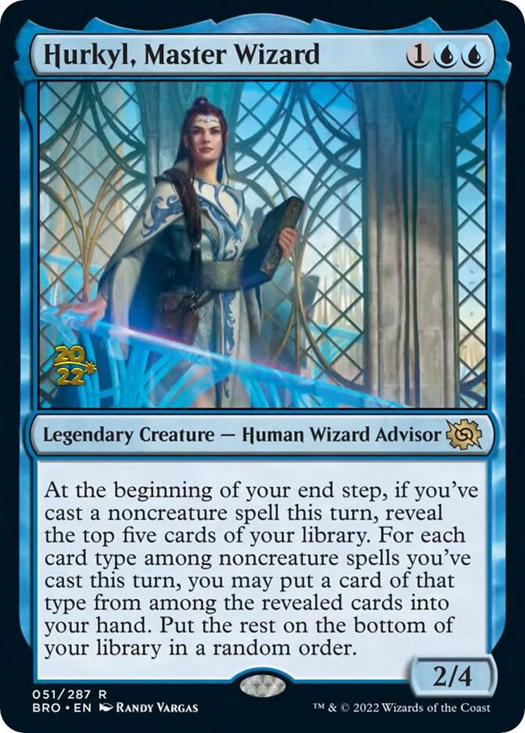 Hurkyl, Master Wizard [The Brothers' War: Prerelease Promos] | North Game Den