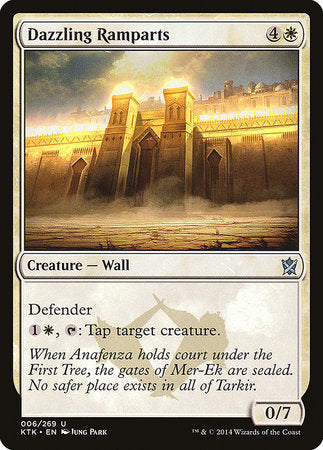 Dazzling Ramparts [Khans of Tarkir] | North Game Den