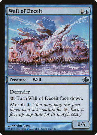 Wall of Deceit [Duel Decks: Jace vs. Chandra] | North Game Den