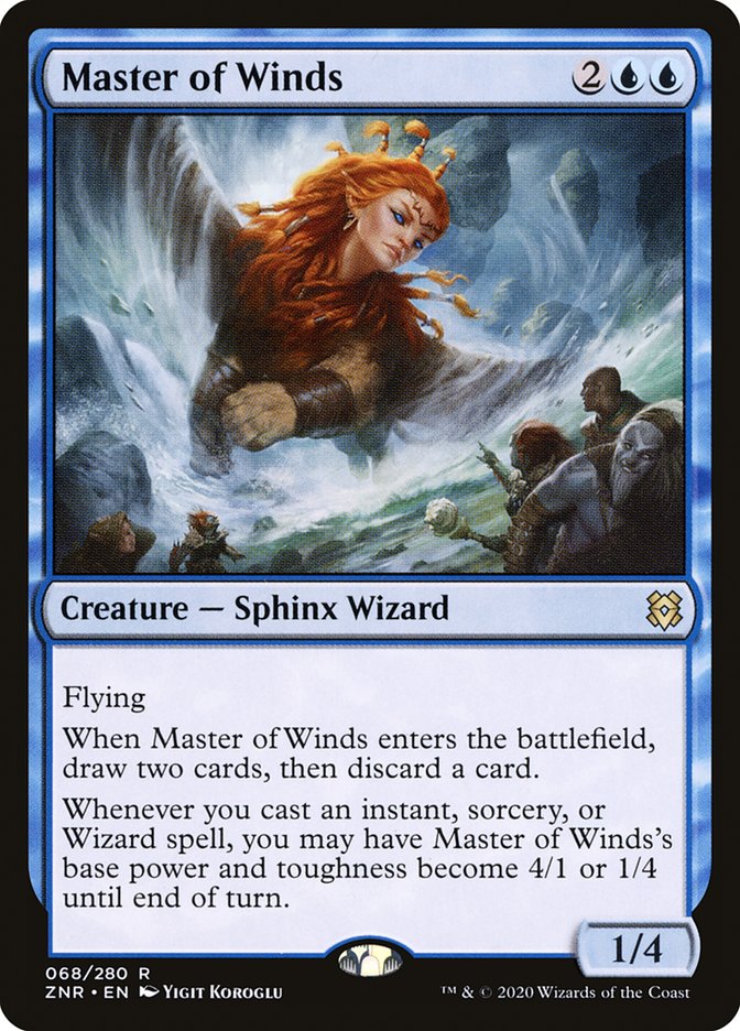 Master of Winds [Zendikar Rising] | North Game Den