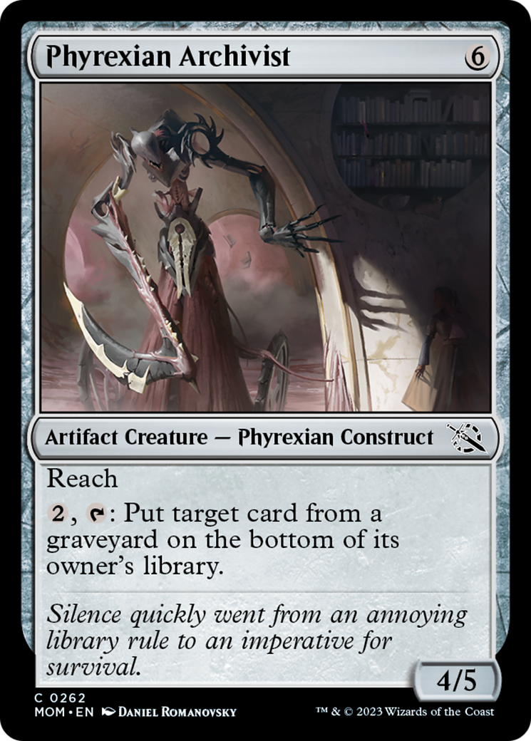 Phyrexian Archivist [March of the Machine] | North Game Den