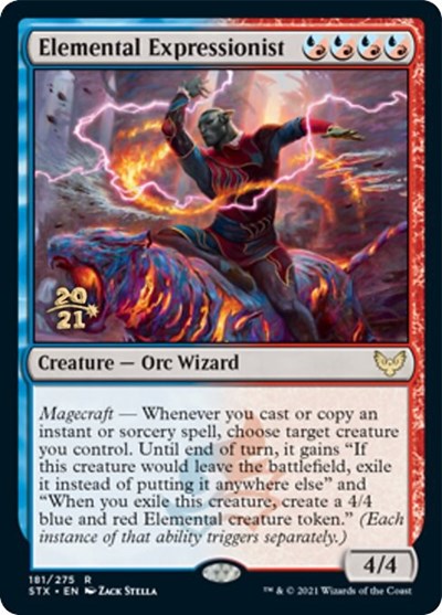 Elemental Expressionist [Strixhaven: School of Mages Prerelease Promos] | North Game Den