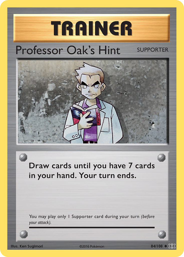 Professor Oak's Hint (84/108) [XY: Evolutions] | North Game Den