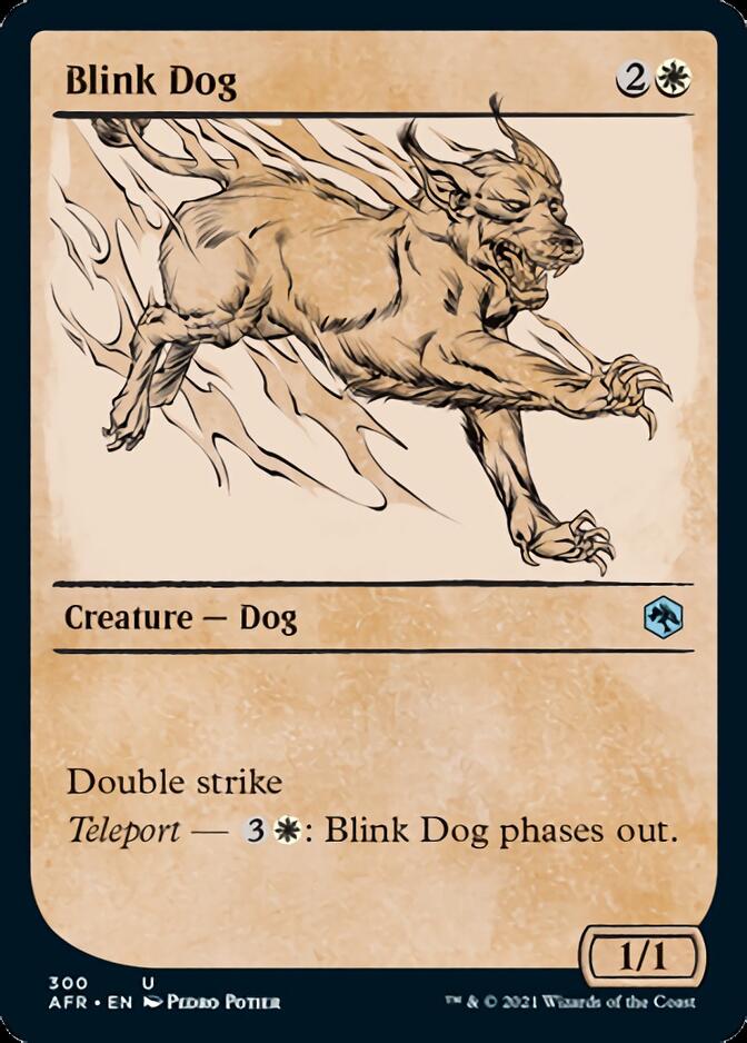 Blink Dog (Showcase) [Dungeons & Dragons: Adventures in the Forgotten Realms] | North Game Den