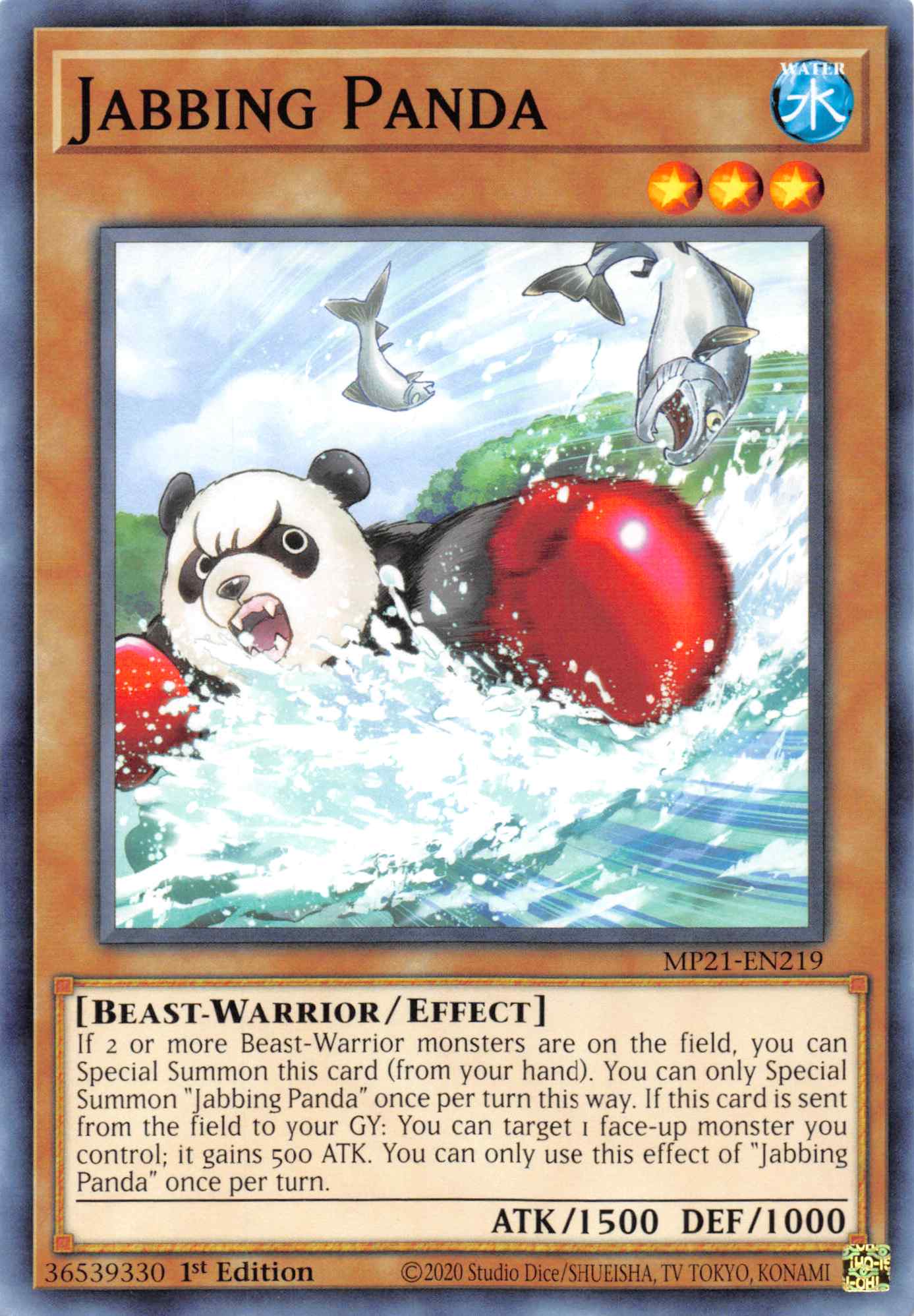 Jabbing Panda [MP21-EN219] Common | North Game Den
