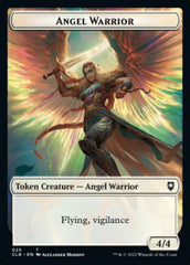 Kor Warrior // Angel Warrior Double-sided Token [Commander Legends: Battle for Baldur's Gate Tokens] | North Game Den