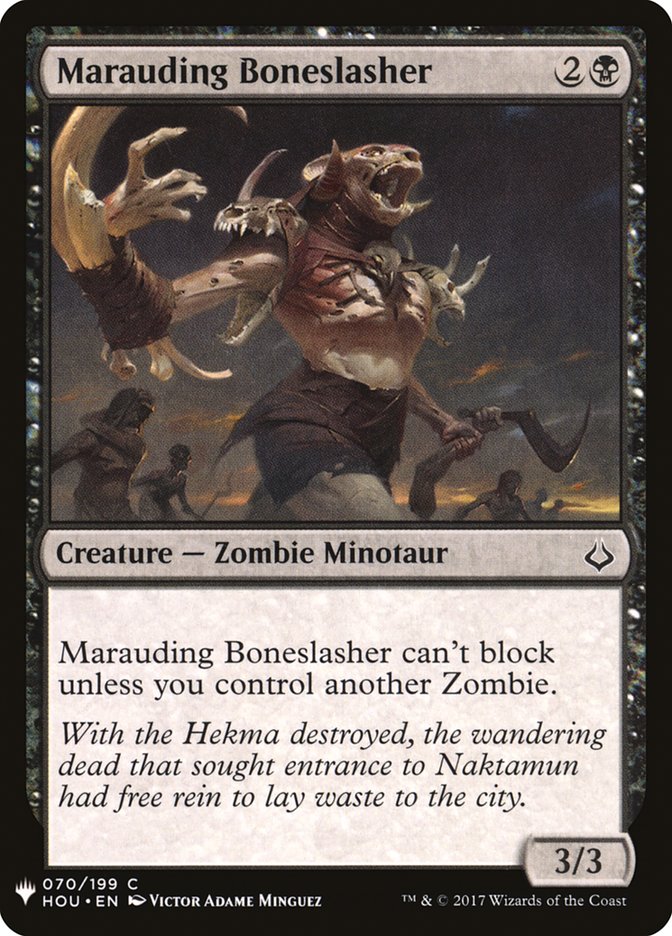 Marauding Boneslasher [Mystery Booster] | North Game Den