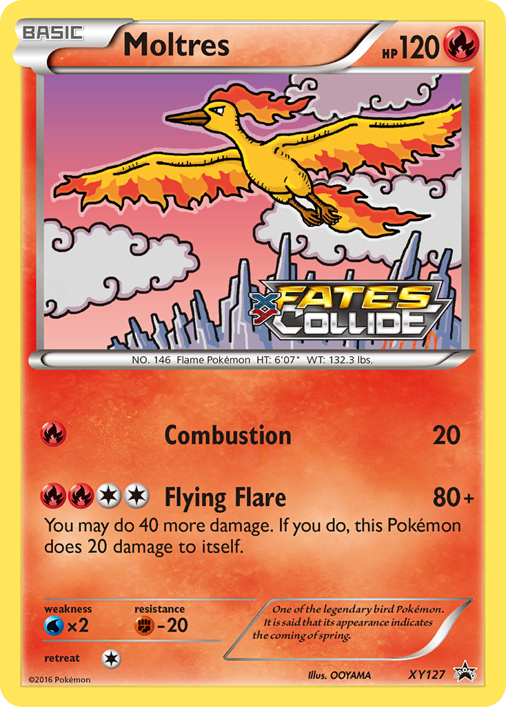 Moltres (XY127) [XY: Black Star Promos] | North Game Den