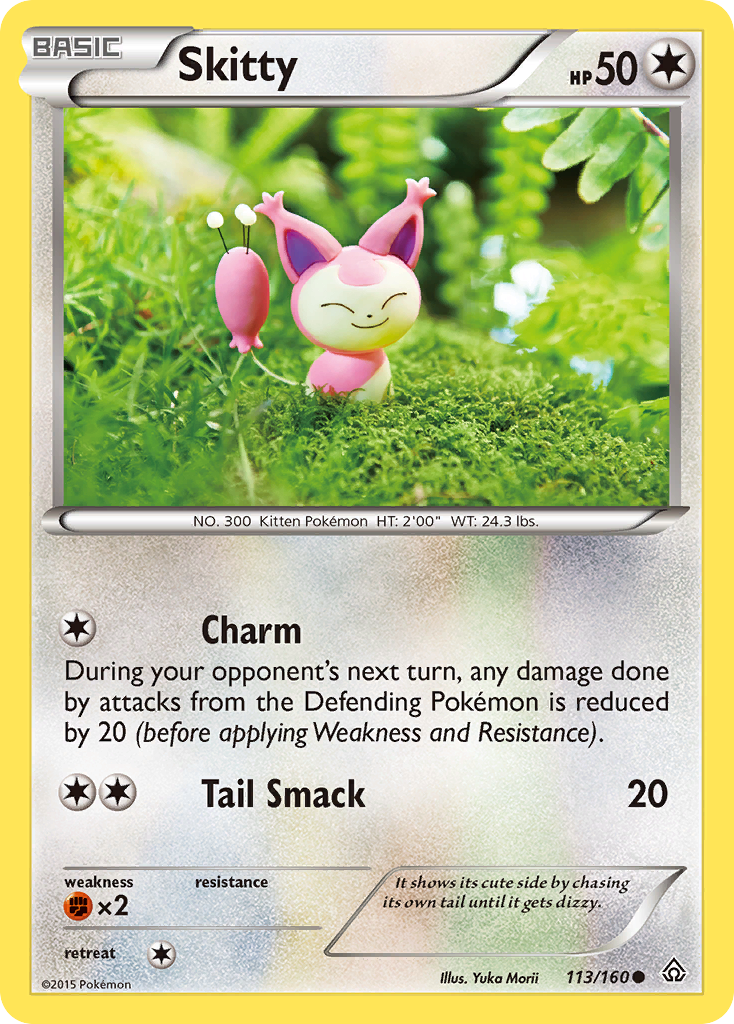 Skitty (113/160) [XY: Primal Clash] | North Game Den