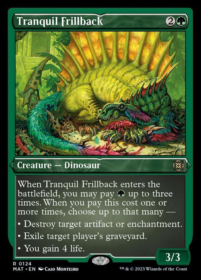 Tranquil Frillback (Foil Etched) [March of the Machine: The Aftermath] | North Game Den