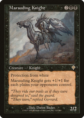 Marauding Knight [Invasion] | North Game Den