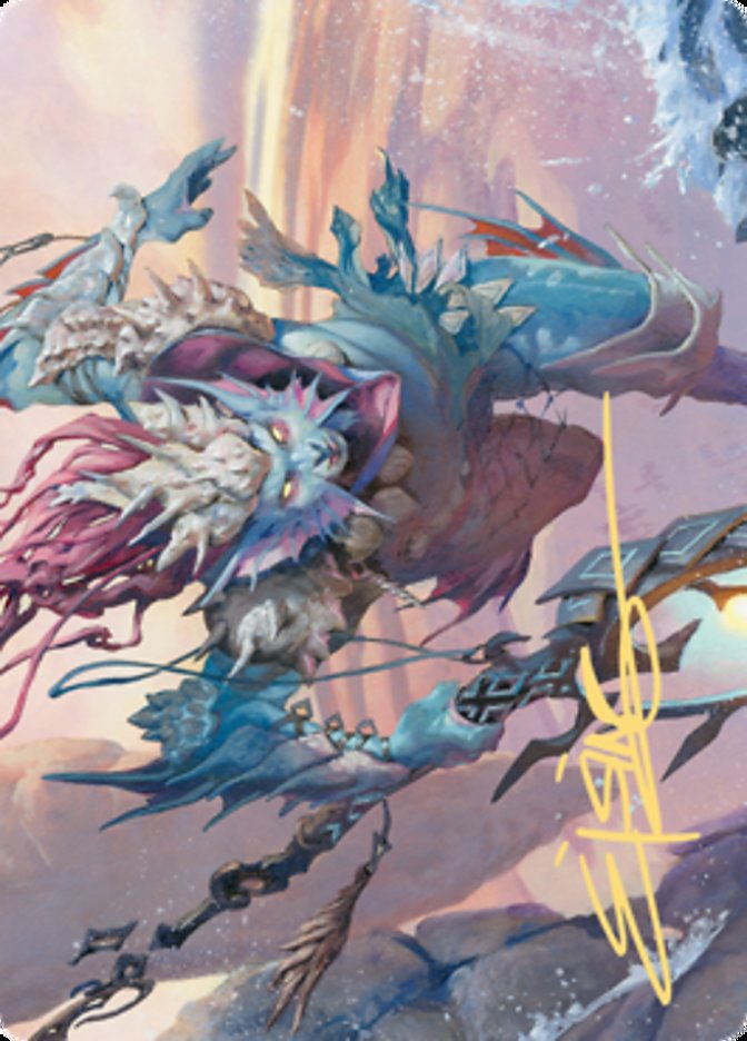 Umara Wizard (Art Series) [Zendikar Rising Art Series] | North Game Den