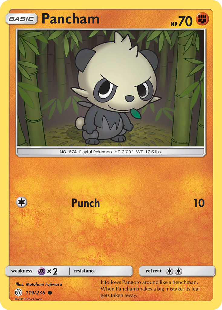 Pancham (119/236) [Sun & Moon: Cosmic Eclipse] | North Game Den