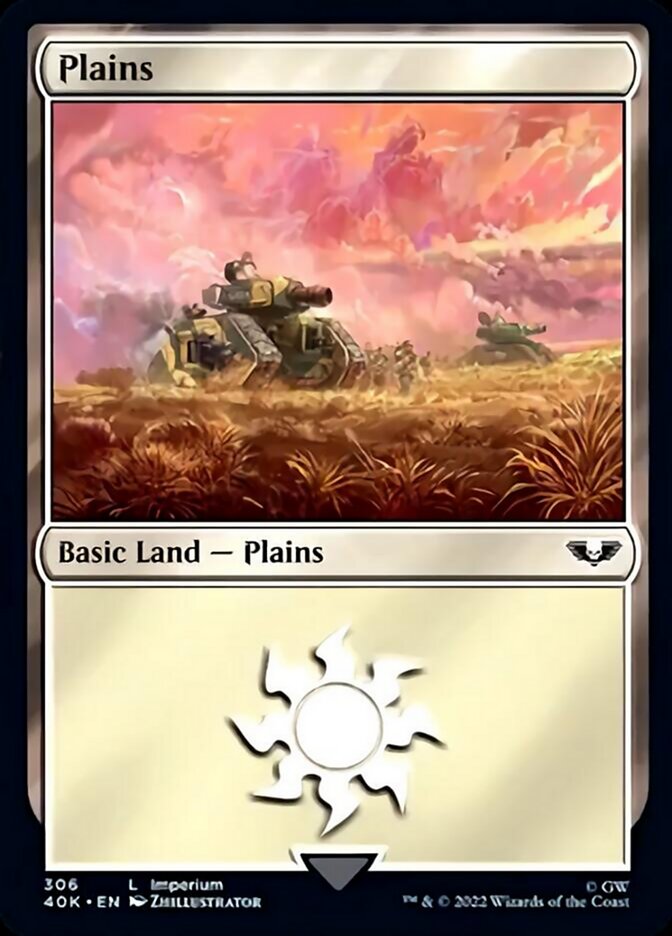 Plains (306) [Universes Beyond: Warhammer 40,000] | North Game Den