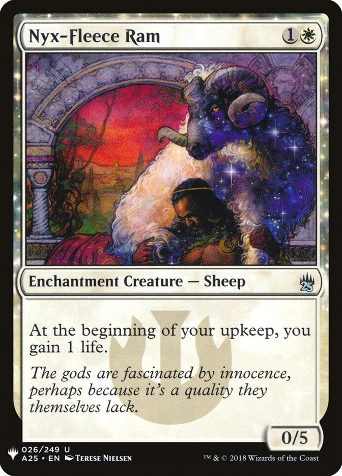 Nyx-Fleece Ram [Mystery Booster] | North Game Den