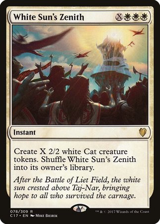 White Sun's Zenith [Commander 2017] | North Game Den