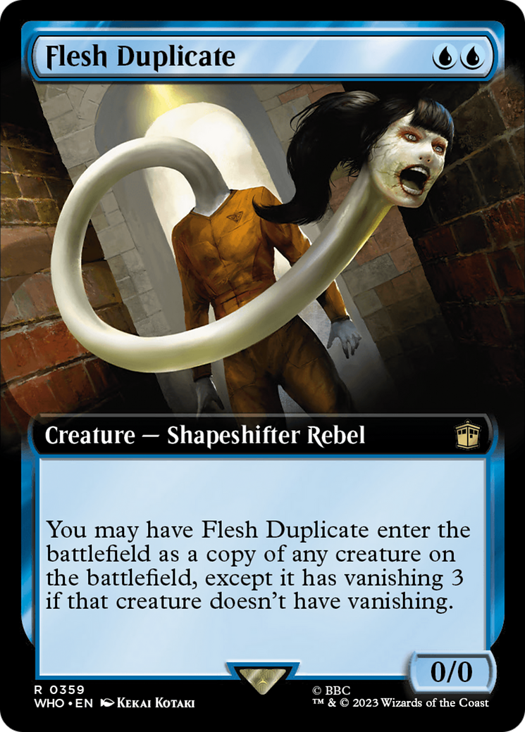 Flesh Duplicate (Extended Art) [Doctor Who] | North Game Den