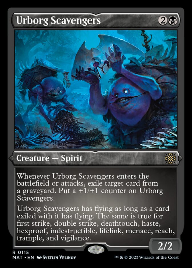 Urborg Scavengers (Foil Etched) [March of the Machine: The Aftermath] | North Game Den