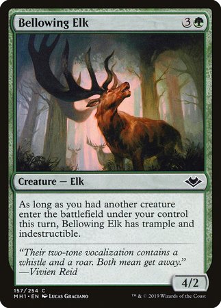 Bellowing Elk [Modern Horizons] | North Game Den