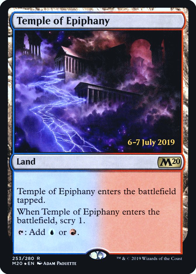 Temple of Epiphany  [Core Set 2020 Prerelease Promos] | North Game Den