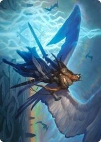 Righteous Valkyrie Art Card [Kaldheim: Art Series] | North Game Den