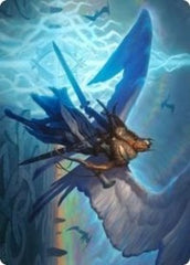 Righteous Valkyrie Art Card [Kaldheim: Art Series] | North Game Den