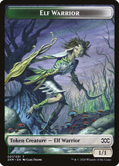 Elf Warrior Token [Double Masters] | North Game Den