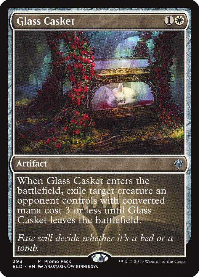 Glass Casket (Promo Pack) [Throne of Eldraine Promos] | North Game Den