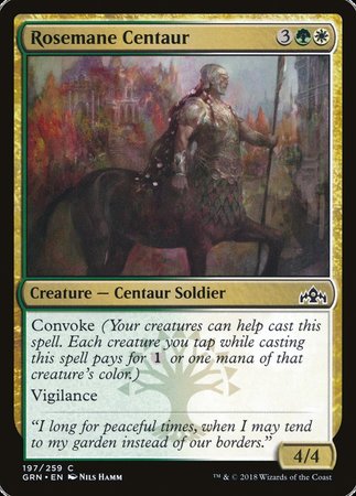 Rosemane Centaur [Guilds of Ravnica] | North Game Den