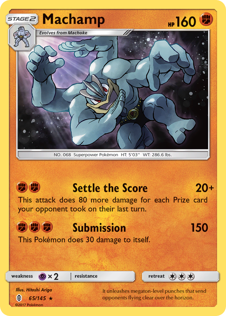 Machamp (65/145) [Sun & Moon: Guardians Rising] | North Game Den