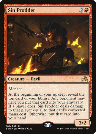 Sin Prodder [Shadows over Innistrad] | North Game Den