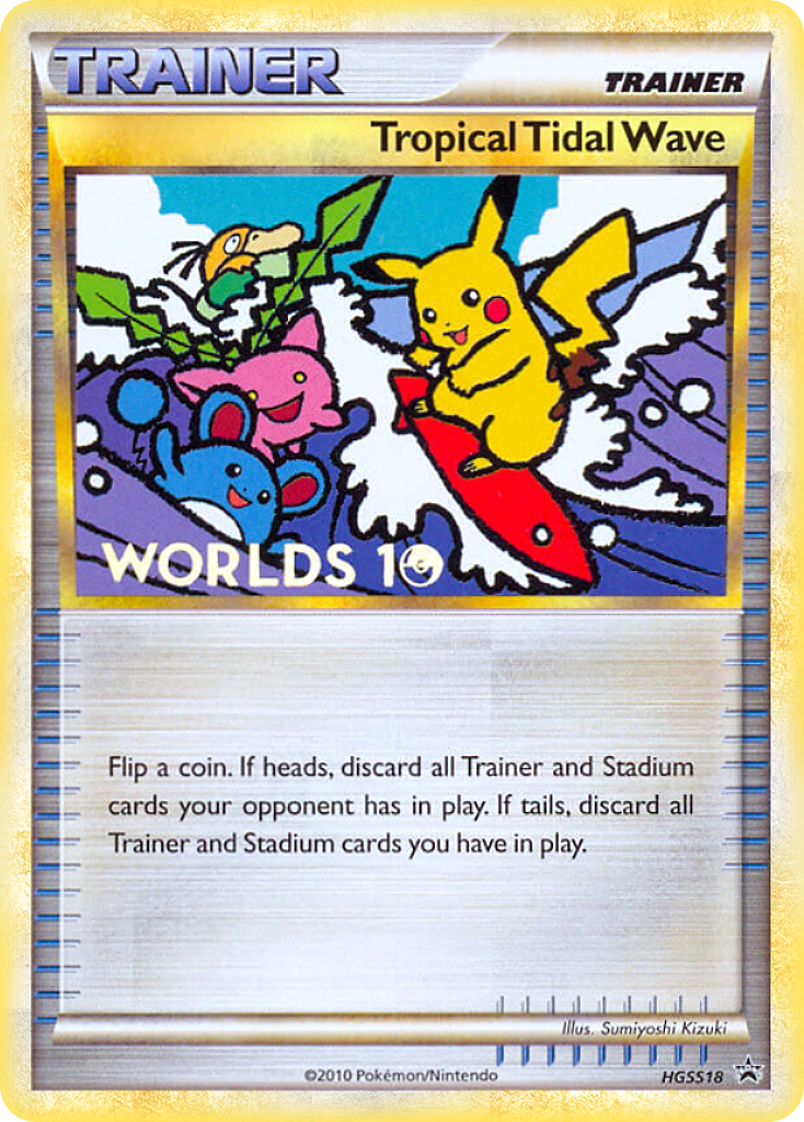 Tropical Tidal Wave (HGSS18) [HeartGold & SoulSilver: Black Star Promos] | North Game Den