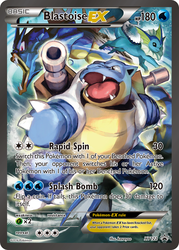 Blastoise EX (XY122) [XY: Black Star Promos] | North Game Den