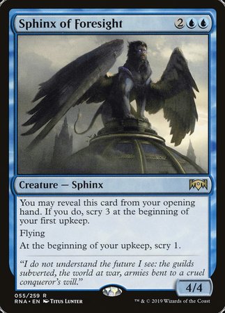 Sphinx of Foresight [Ravnica Allegiance] | North Game Den