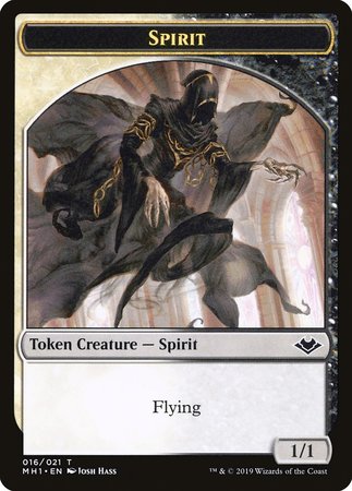 Spirit Token (016) [Modern Horizons Tokens] | North Game Den