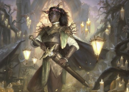 Sungold Sentinel Art Card [Innistrad: Midnight Hunt Art Series] | North Game Den