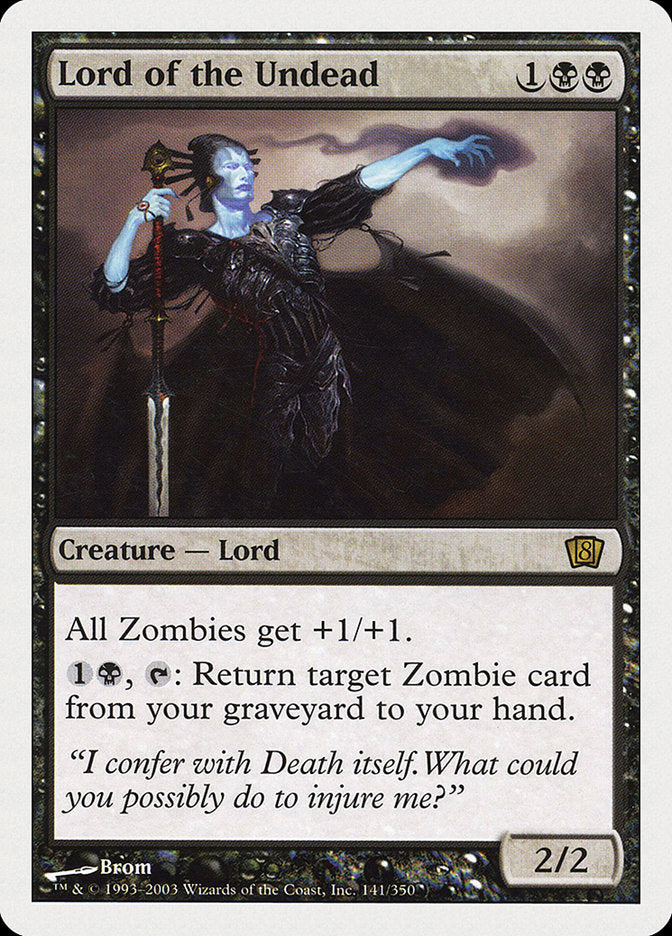 Lord of the Undead (8th Edition) [Oversize Cards] | North Game Den