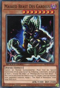 Masked Beast Des Gardius [SBCB-EN107] Common | North Game Den
