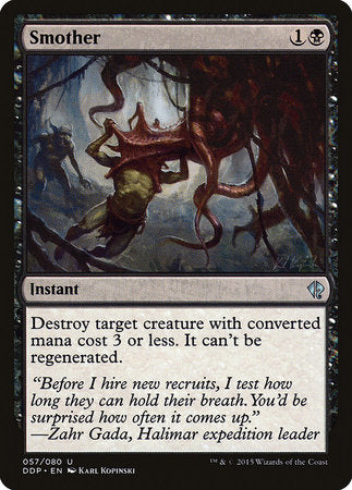 Smother [Duel Decks: Zendikar vs. Eldrazi] | North Game Den