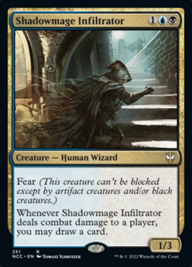 Shadowmage Infiltrator [Streets of New Capenna Commander] | North Game Den