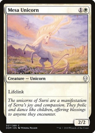 Mesa Unicorn [Dominaria] | North Game Den