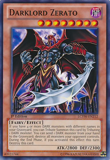 Darklord Zerato [LCYW-EN212] Common | North Game Den