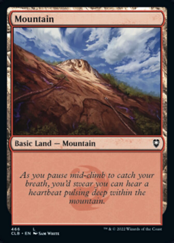 Mountain (466) [Commander Legends: Battle for Baldur's Gate] | North Game Den