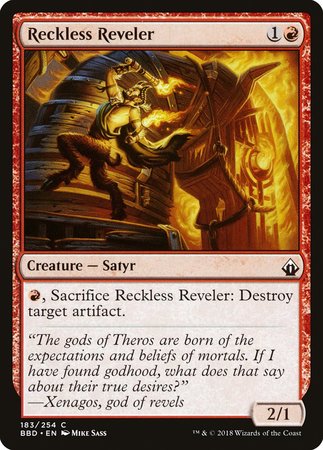 Reckless Reveler [Battlebond] | North Game Den